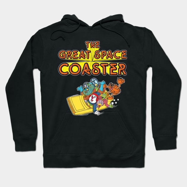 The Great Space Coaster Hoodie by Chewbaccadoll